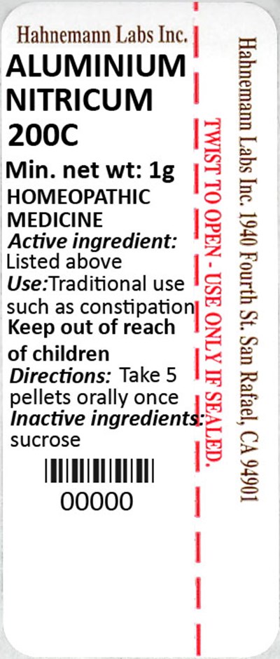 Aluminium Nitricum 200c 1g (Aluminium Nitricum 200c 1g)